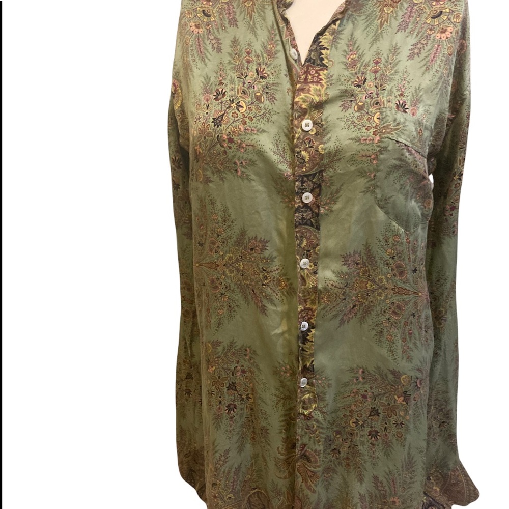 ETRO silk shirt dress